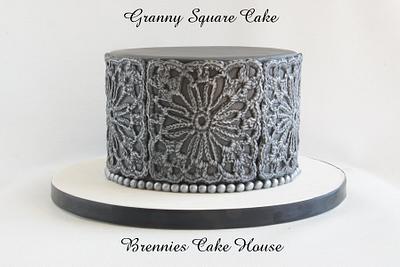 Granny Square Cake - Cake by Brenda Bakker