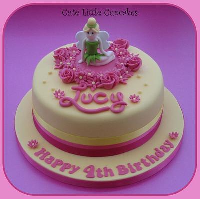 Tinkerbell Cake - Cake by Heidi Stone
