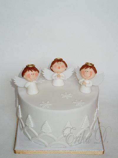 with angels - Cake by Derika