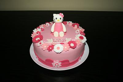 Hello kitty  - Cake by Rozy