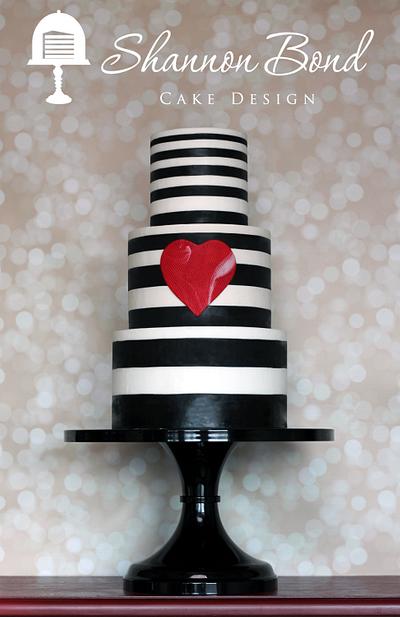 Love Is...A Valentine's Cake - Cake by Shannon Bond Cake Design