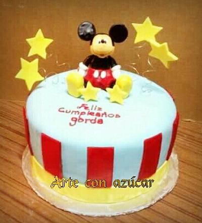 Mickey Mouse star - Cake by gabyarteconazucar