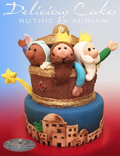 Three Kings Day Celebration Cake!! - Cake by Adrian Mercado