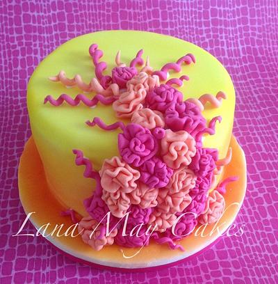 Bright birthday - Cake by Lanamaycakes