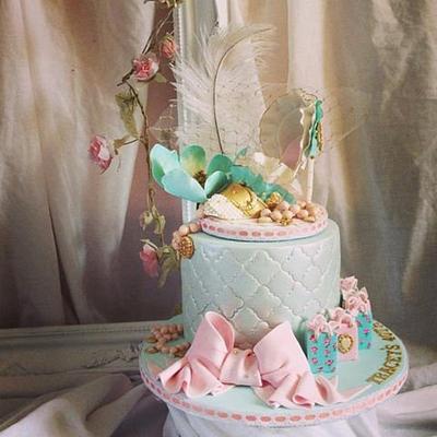 Ladies vintage shoe birthday cake - Cake by Dee
