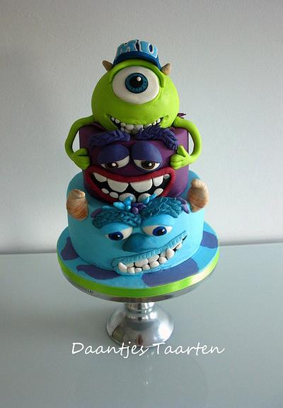 Monsters - Cake by Daantje