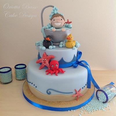 I like to play with water - Cake by Orietta Basso
