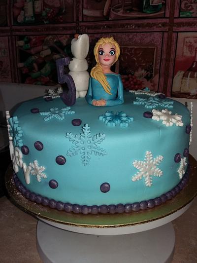 Elsa cake - Cake by sanet