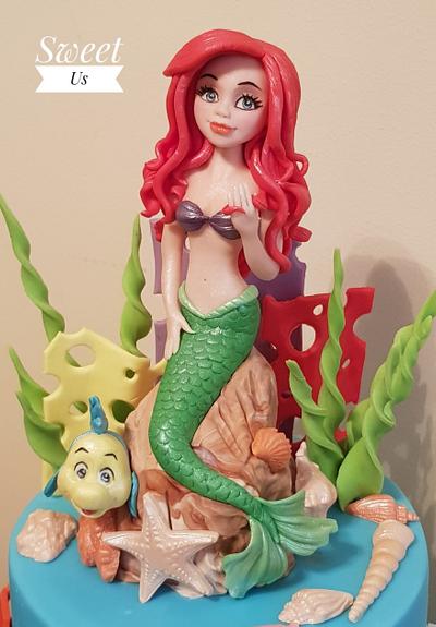 Little Mermaid cake  - Cake by Gabriela Doroghy