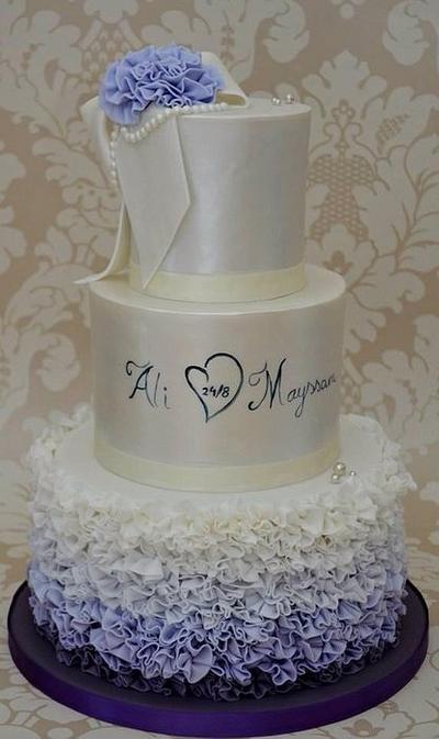 Engagement cake - Cake by Nivia