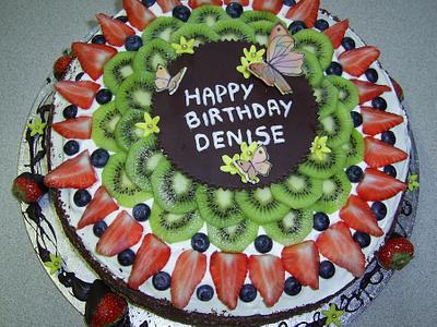 Denise Birthday Cake - Cake by Sakko