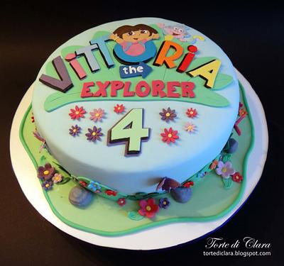 Dore the Explorer cake - Cake by Clara