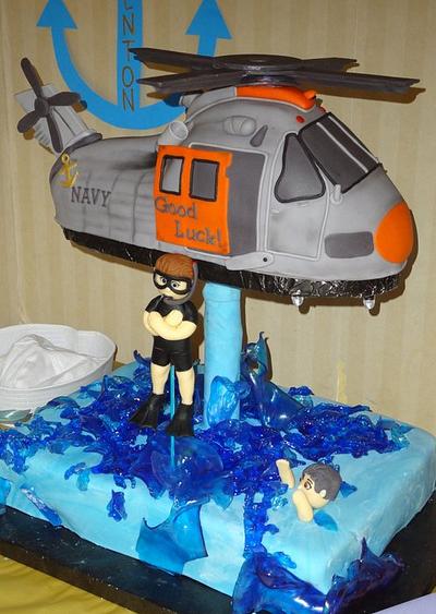 Trenton's Navy cake - Cake by Nissa