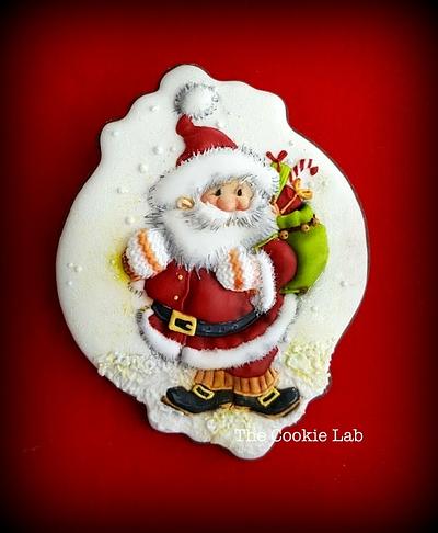 oh oh oh..... My Santa is coming to you! - Cake by The Cookie Lab  by Marta Torres