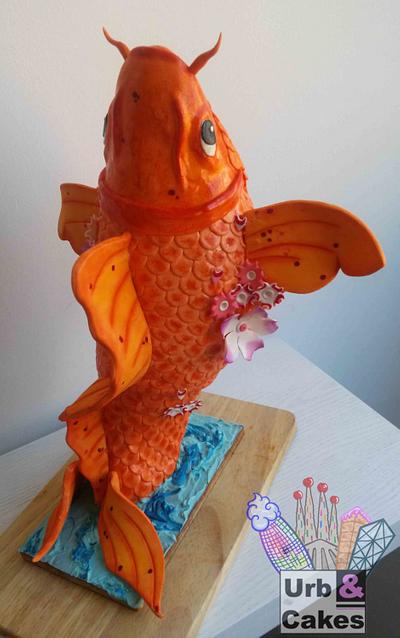 Fish Koi - Cake by Urb&Cakes