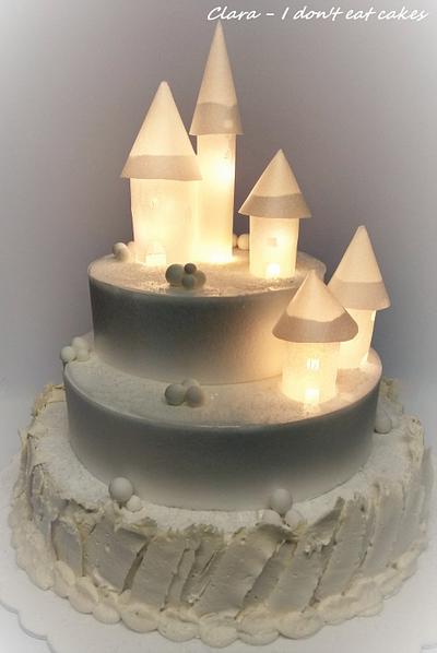 Christmas cake - Winter scenery - Cake by Clara