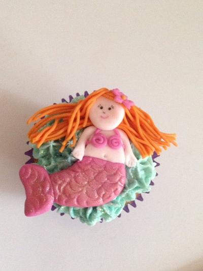 mermaid cupcakes - Cake by Sarah