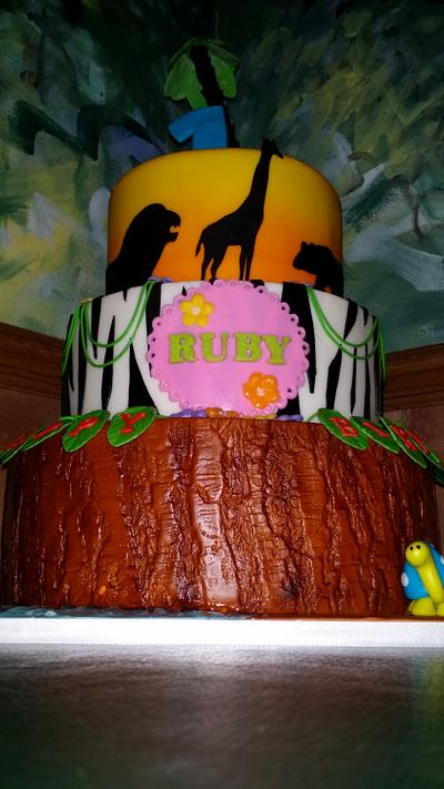 Animal planet - Cake by Simply Divine Cakery