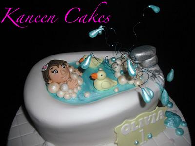 Bathtime cake :O) - Cake by Shalona Kaneen