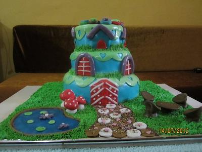 Candy House - Cake by swetha anup