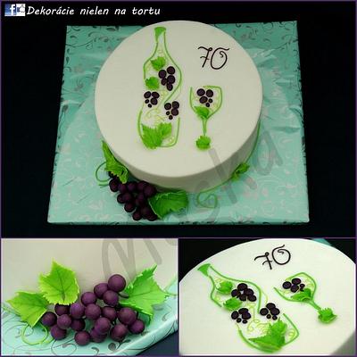 Vineyard - Cake by Myska