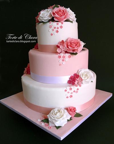 Wedding cake - Cake by Clara