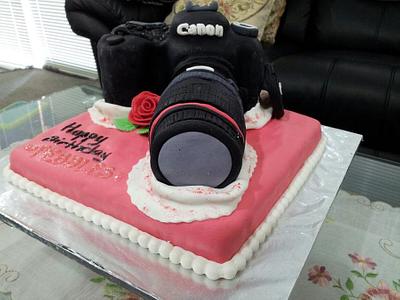 Camera Cake - Cake by Jgie