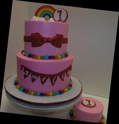 Over the Rainbow - Cake by Jeana Millan