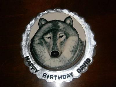 Wolf cake - Cake by donnascakes
