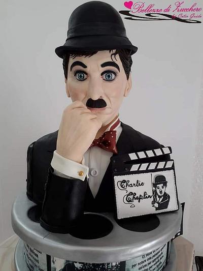 Sculpture Charlie Chaplin  - Cake by Catia guida