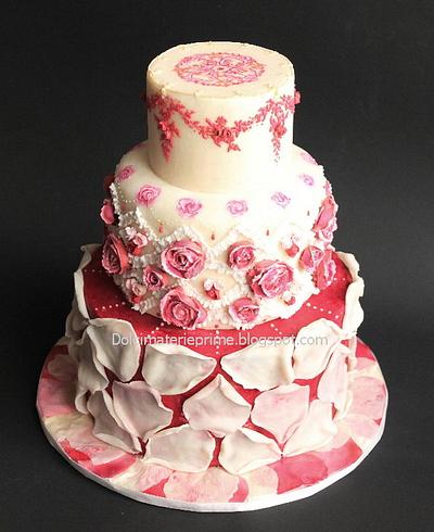 Marie Antoinette themed cake - Cake by Francesca Belfiore Dolcimaterieprime