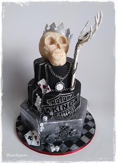 Skull king - Cake by Zuzana Kmecova