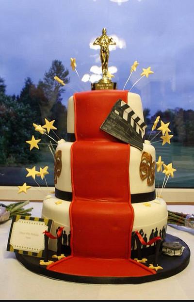 Oscar cake  - Cake by elaine