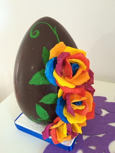 Easter egg  - Cake by MELANIASCAKEATELIER