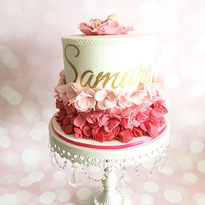 Pretty in pink - Cake by Indulgence by Shazneen Ali