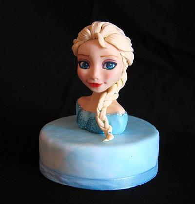 Elsa cake topper - Cake by Carmela Iadicicco (torte con brio)