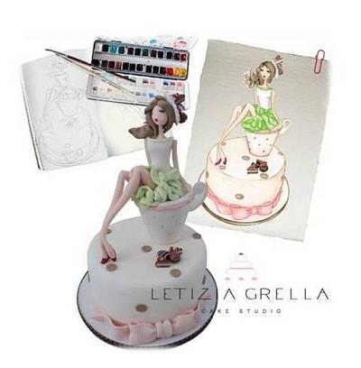 She is Vivi' - Cake by Letizia grella