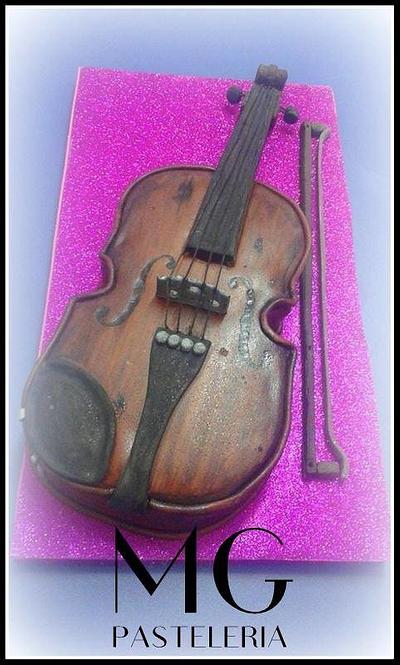 Violin 3D - Cake by  MICAELA GONZALEZ