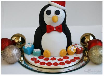 Christmas penguin  - Cake by Patricia Tsang