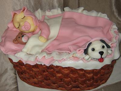 Sleeping baby - Cake by magiccake