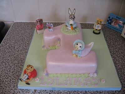 lylas first birthday - Cake by cakesbyus