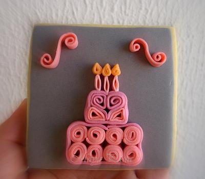 Quilling cookies - Cake by Maya Suna