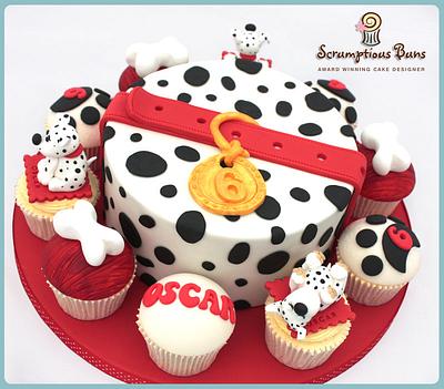 Big Cake Little Cakes : Dalmation Puppies - Cake by Scrumptious Buns