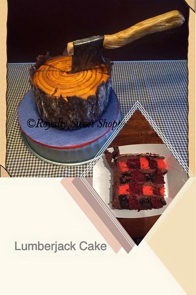 Lumberjack Cake - Cake by Royalty Sweet Shoppe
