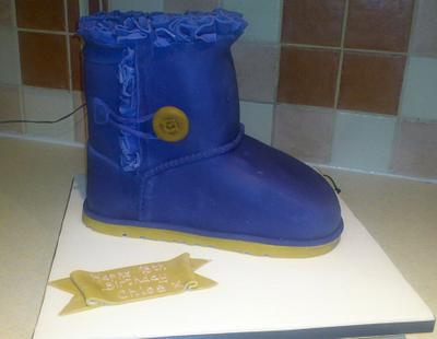 UGG Boot - Cake by Inspiration0405