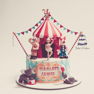 The Circus Cake - Cake by Jake's Cakes
