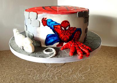 Spiderman cake - Cake by Radoslava Kirilova (Radiki's Cakes)