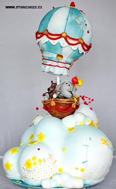 Hot Air Balloon Ride - Cake by Star Cakes