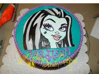 Monster High Frankie - Cake by AneliaDawnCakes