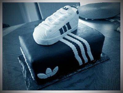 Adidas Shoe Cake - Cake by Joyce Marcellus